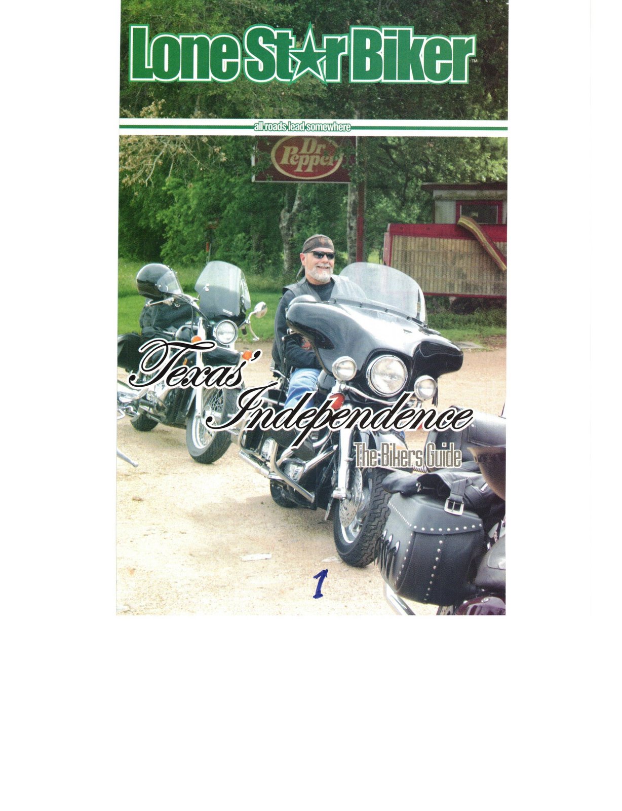 Lone Star Biker — Texas Independence Trail · 2005 magazine cover