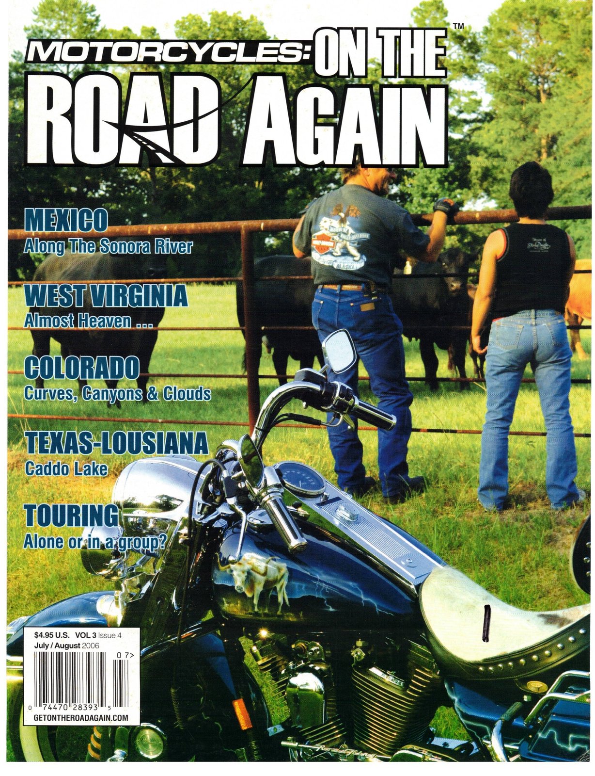 Motorcycles On The Road Again — August 2006 magazine cover