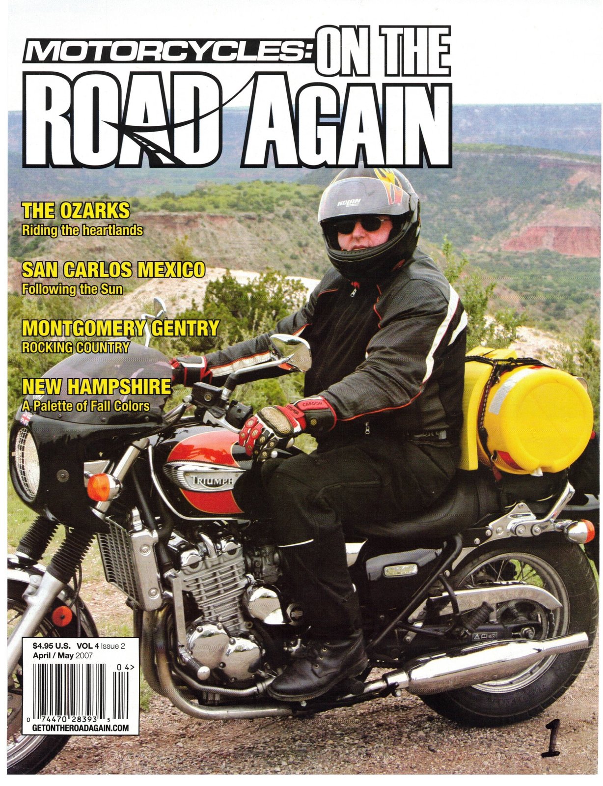 Motorcycles On The Road Again — May 2007 magazine cover